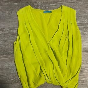 ALICE + OLIVIA SILK TOP